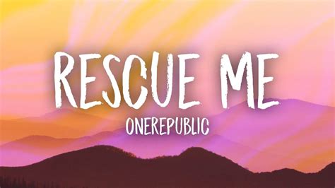 rescue me lyrics